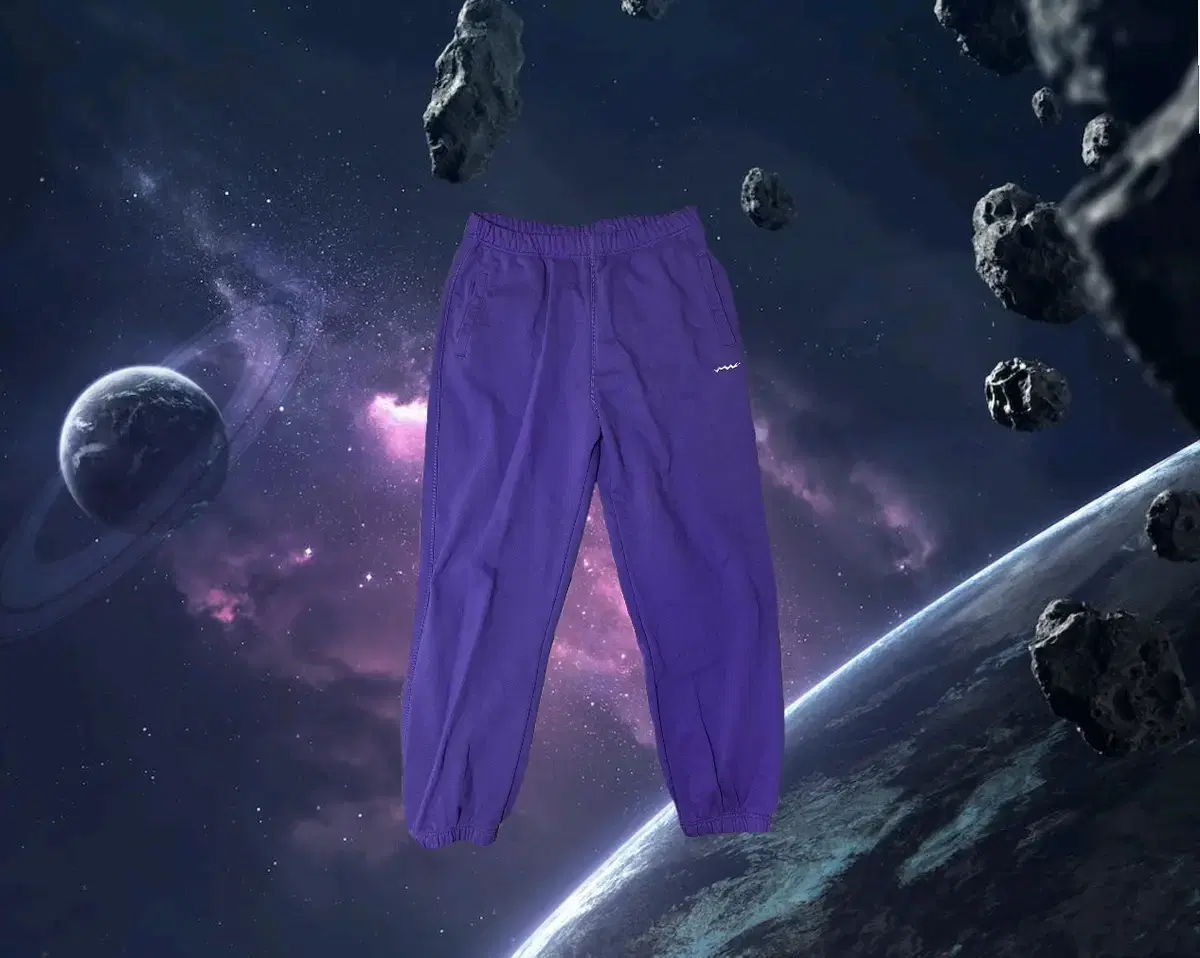 [s~m] yeseyesee sn-sweat pants purple